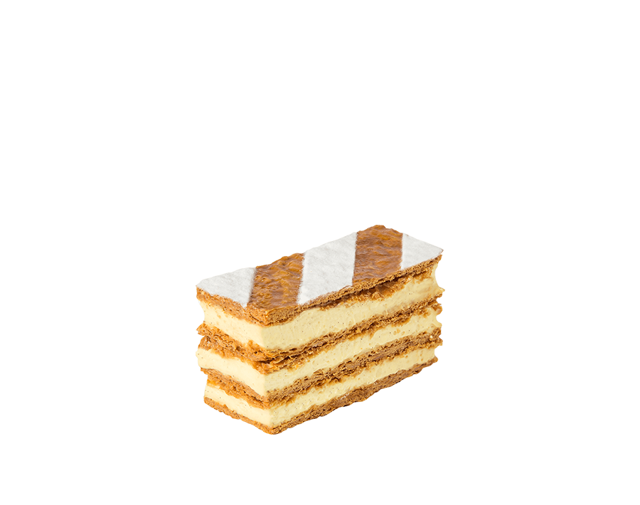 Millefeuille vanille individuel