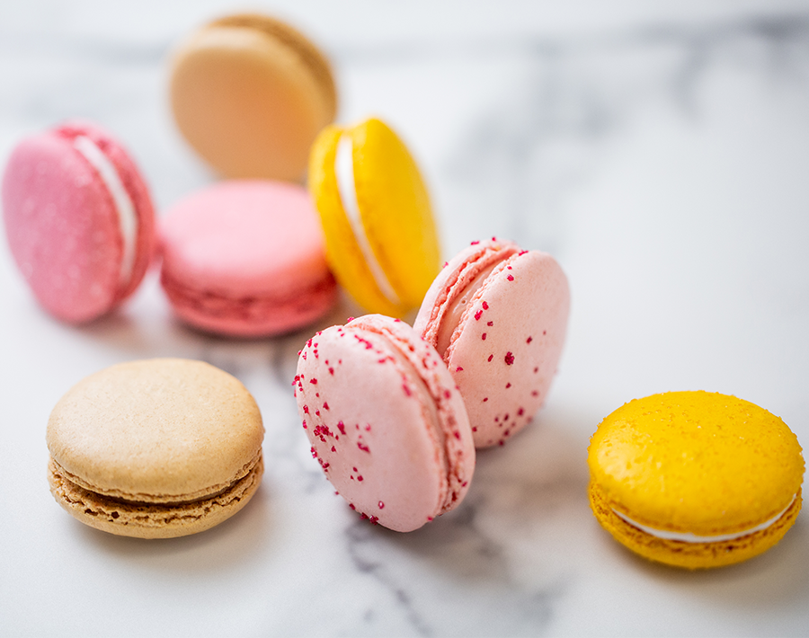 Recette - Macarons à la fraise qui crépite 