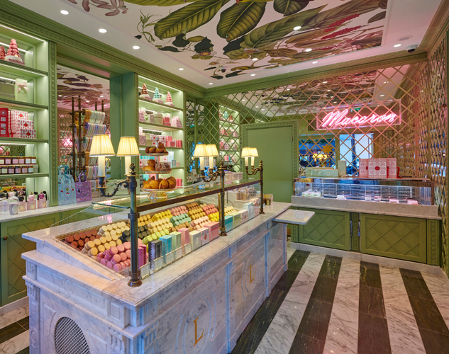 Shopping for Macarons at Ladurée on Champs Elysées