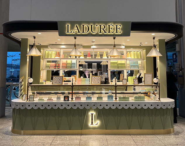 Shopping for Macarons at Ladurée on Champs Elysées