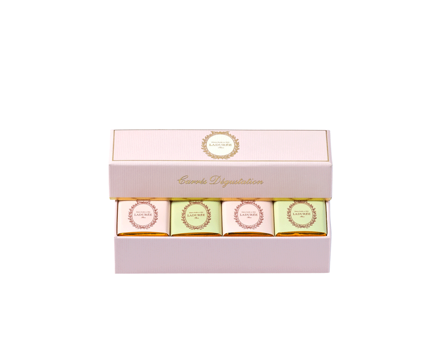 Coffret de 28 carrés de chocolat