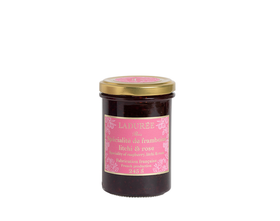 Spécialité de framboise, rose et litchi - Pot de 245g