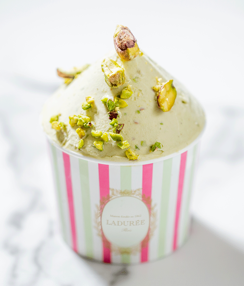 Discover our delicious Iranian pistachio ice cream.