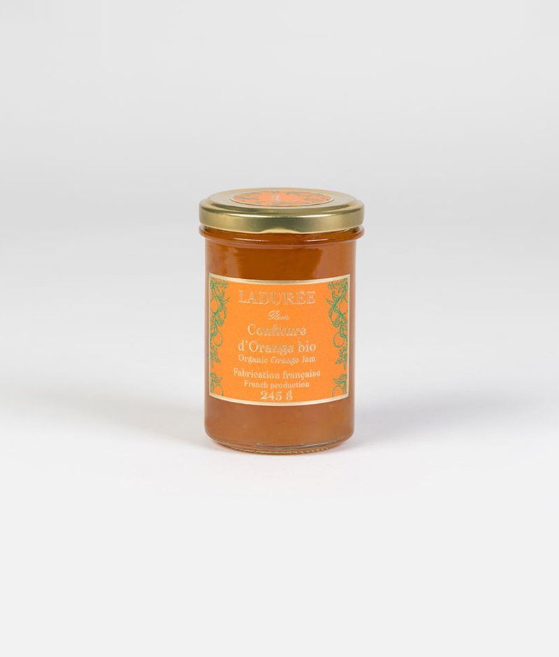 Jam made from organically grown oranges, cooked with organic cane sugar in copper cauldrons using traditional techniques.