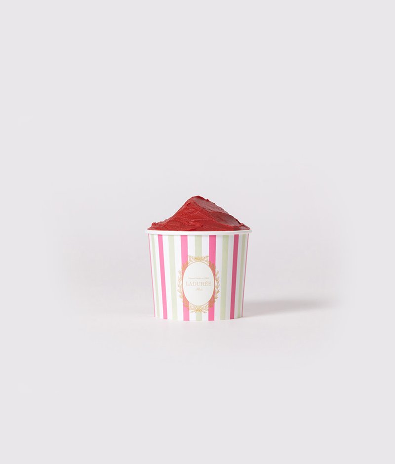 Discover our raspberry sorbet