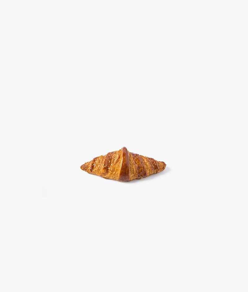 A mini version of the traditional French croissant: crisp texture and buttery goodness. A real breakfast treat! All viennoiseries are served with a small napkin.