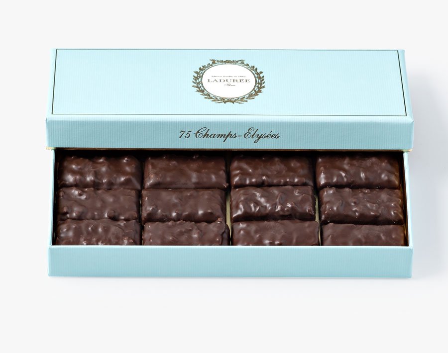 coffret chocolat - Ladurée Un chocolat en hommage à notre Maison des Champs-Elysées